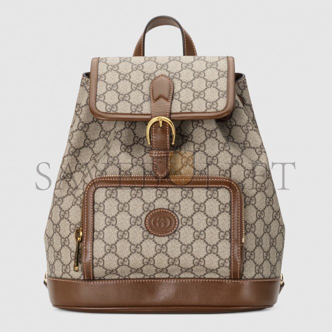 GUCCI BACKPACK WITH INTERLOCKING&G 674147 (30*26.5*13cm) GUCCI BACKPACK WITH INTERLOCKING&G 674147 (30*26.5*13cm)